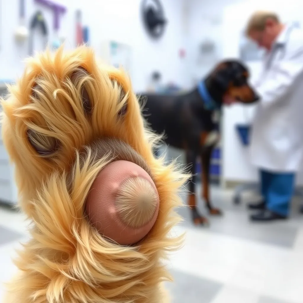 Włókniak u psa – jak wygląda i jak go leczyć?