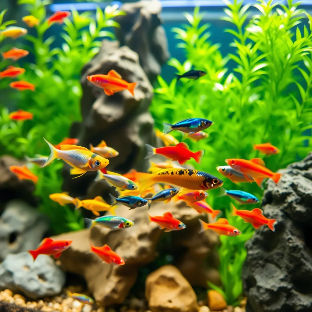 Jakie małe rybki są najlepsze do akwarium?