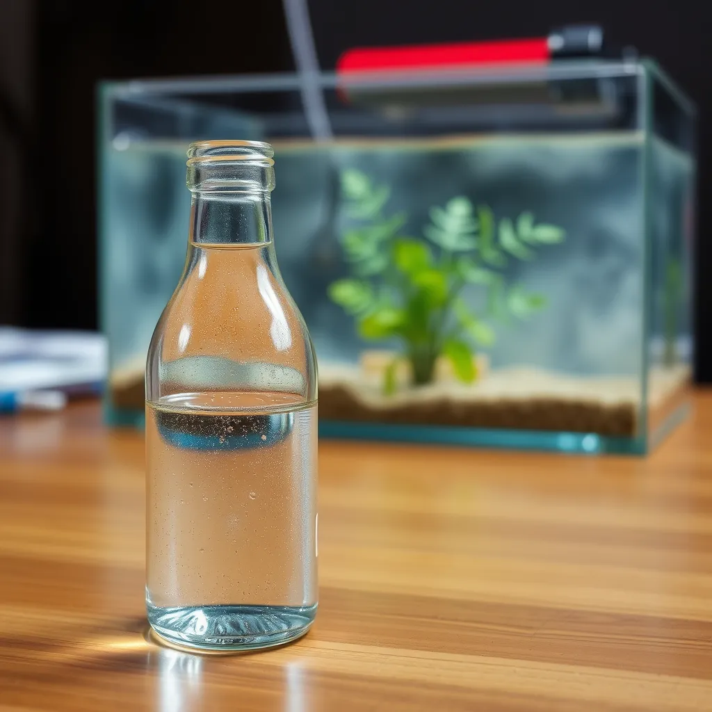 Mętna woda w akwarium po 1 dniu - co robić?