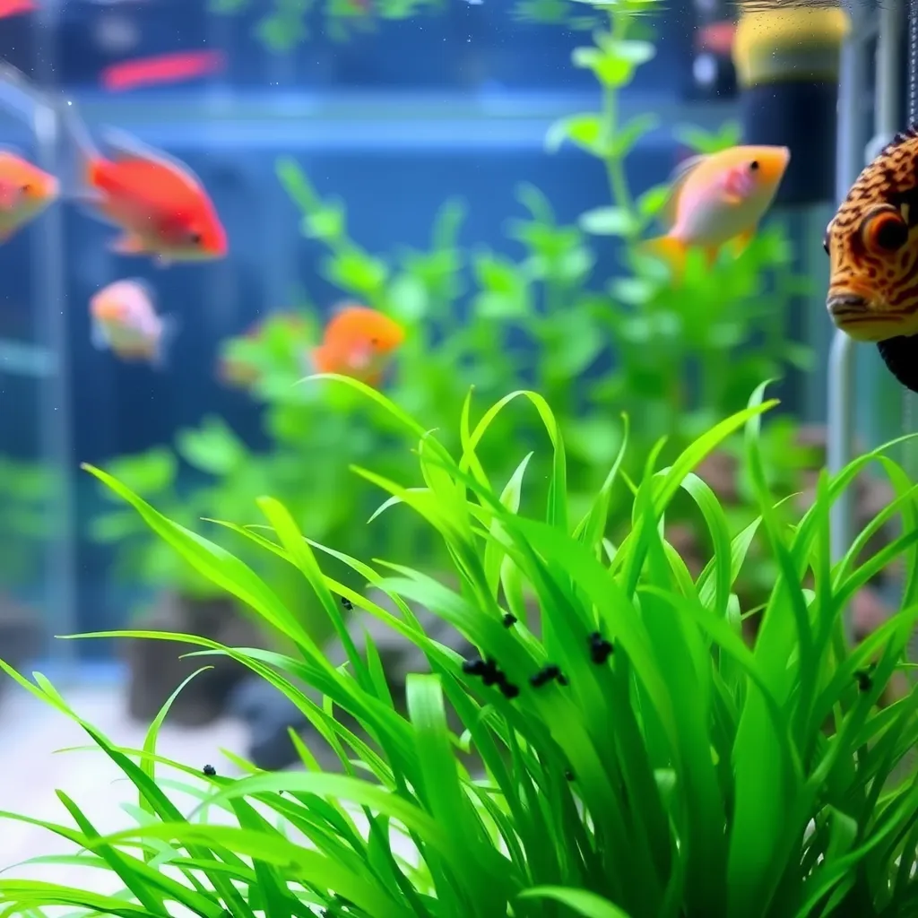 Czarne glony w akwarium - jak sobie z nimi radzić?