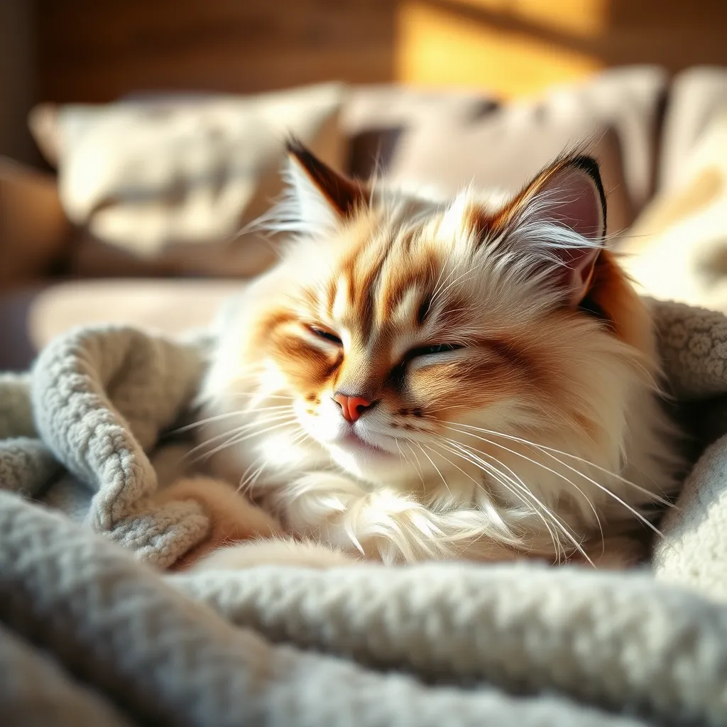 Ragdoll – kot, który kocha przytulanie