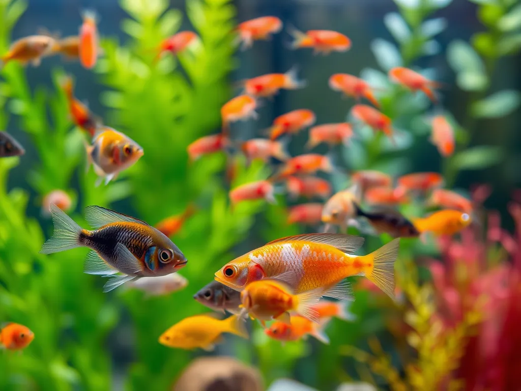 Jakie rybki moga być z krewetkami?