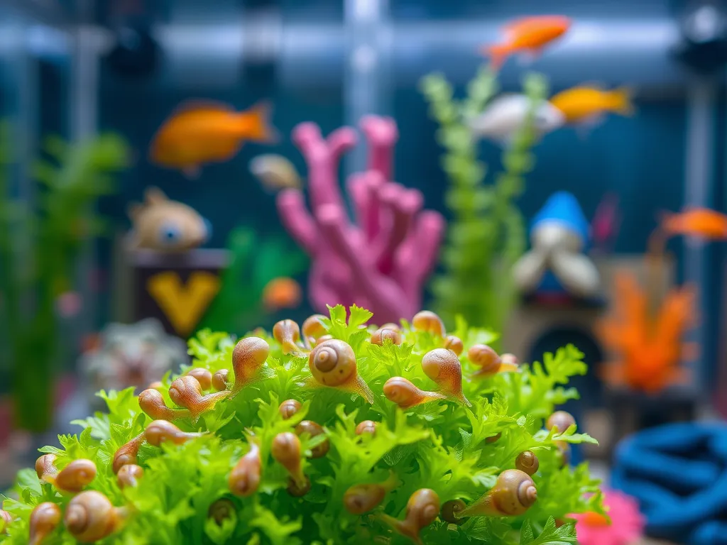 Jak pozbyć się ślimaków z akwarium domowym sposobem?