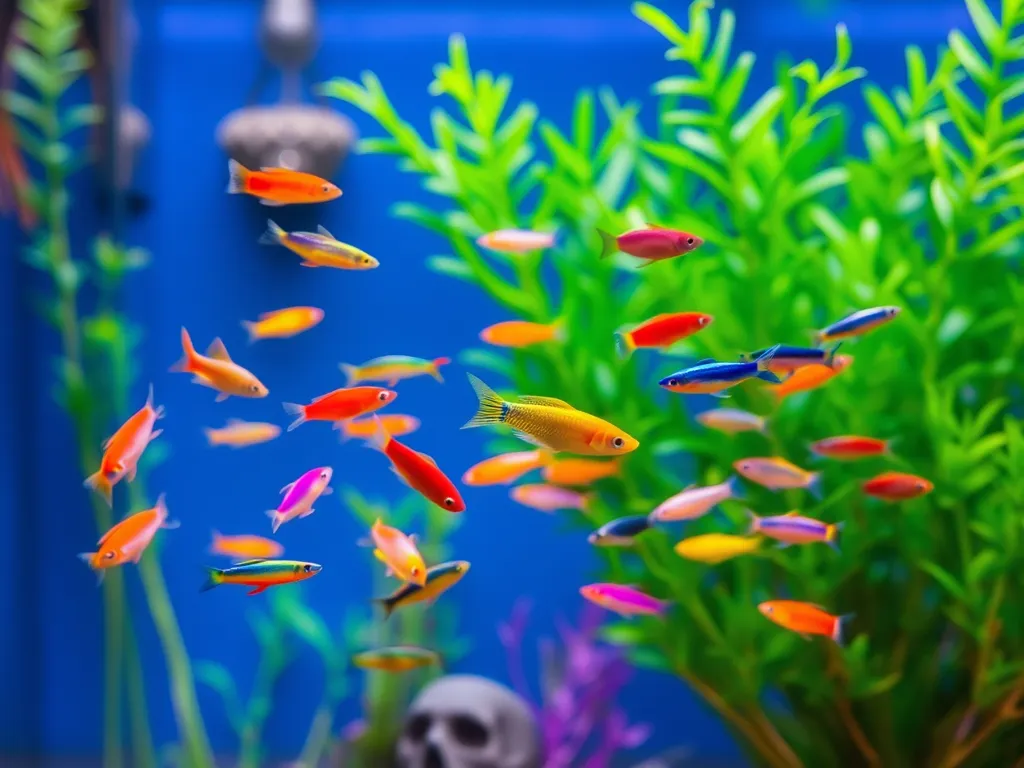 Jakie rybki mogą być z neonkami?